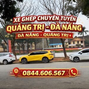 Xe Ghép tuyến Quảng Trị - Đà Nẵng